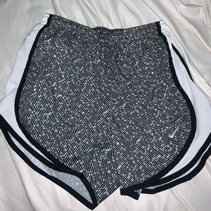 Black and White patterned Nike shorts!